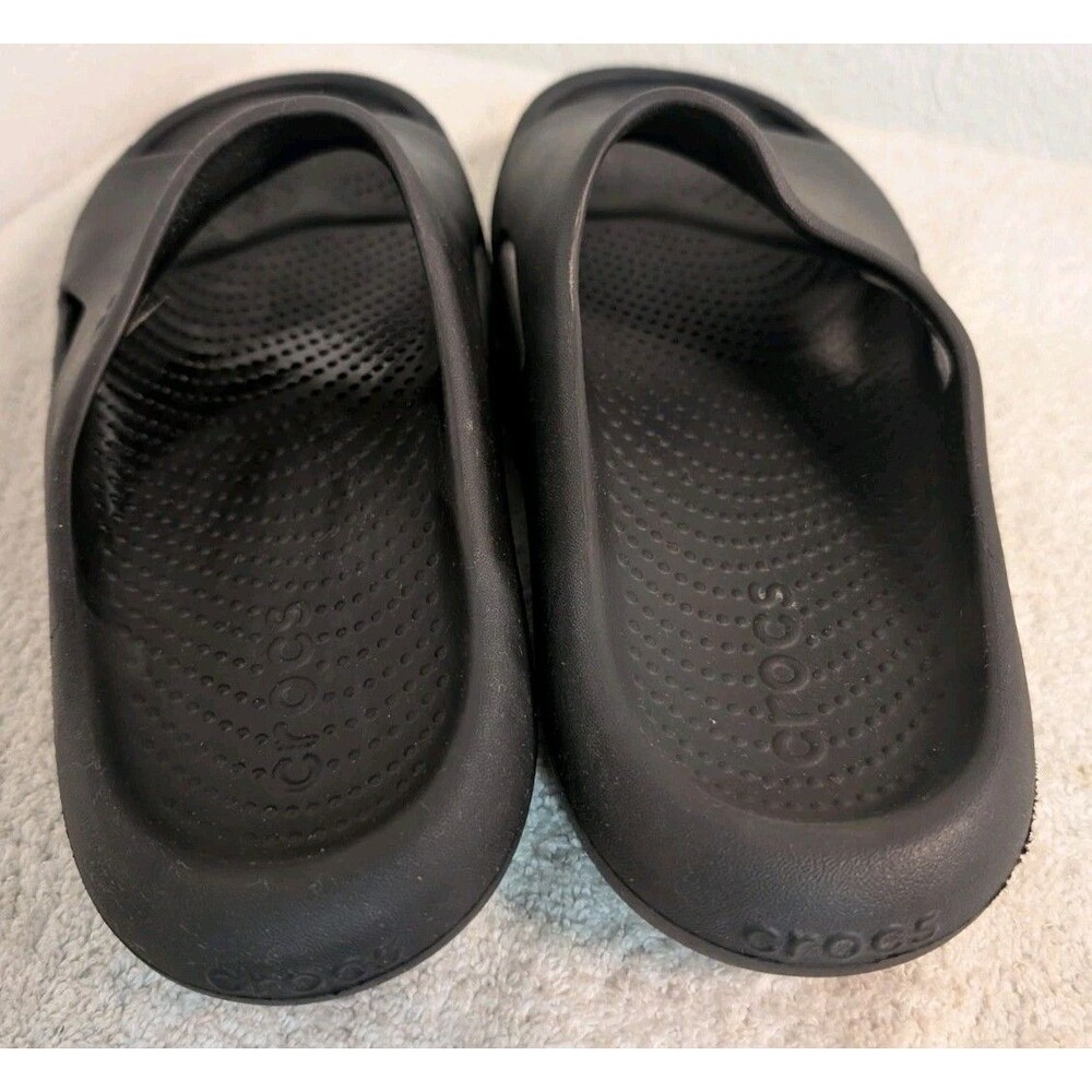 Crocs Unisex-Adult Mellow Recovery Slides Mens 9 Womens 11 Black - Picture 6 of 9